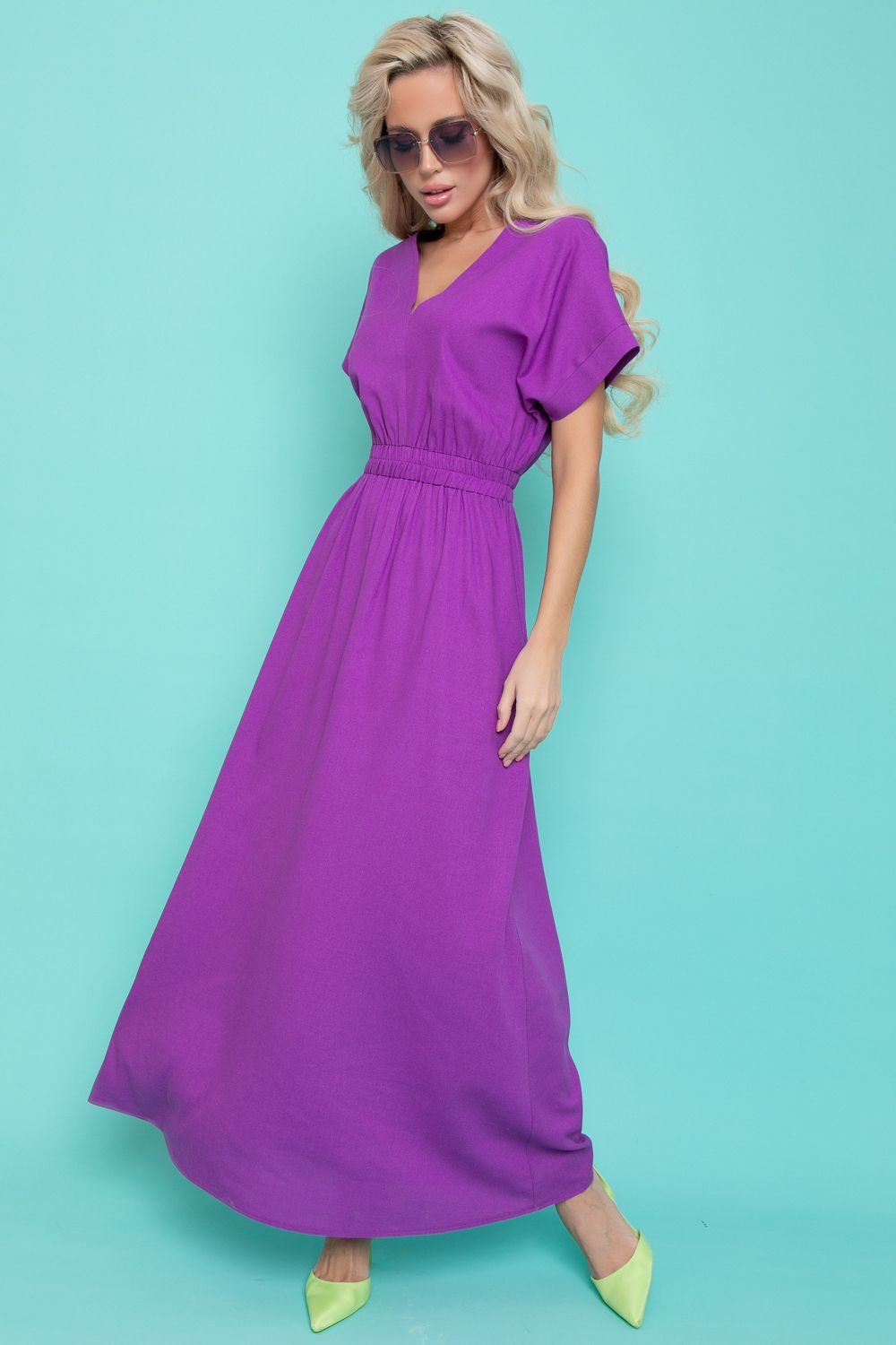 Платье "Вариация" (фуксия) Elza (Акция)