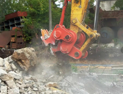 Крашер первичного сноса на Экскаватор Terex