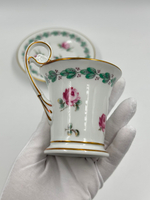 Кофейная пара с розами Richard Ginori