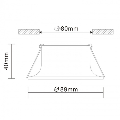 Встраиваемый светильник ST Luce MOBARRA ST202.508.01
