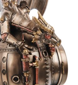 Veronese WS-1068 Часы настольные в стиле Стимпанк «Дракон»