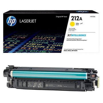 Картридж HP W2122A (212A) для M554/M555/M578 желтый (4500 стр)