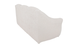 Чехол Модерн на 3-х местный диван, цвет Слоновая кость