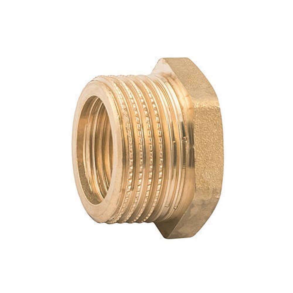 Футорка ELSEN METALIT EBF19 - 3/8" x 1/4" (резьбовая, латунь без покрытия)
