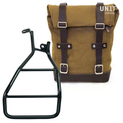 Unitgarage Unitgarage Боковая сумка Canvas + правый держатель Harley Davidson Sportster S 1250 (2)