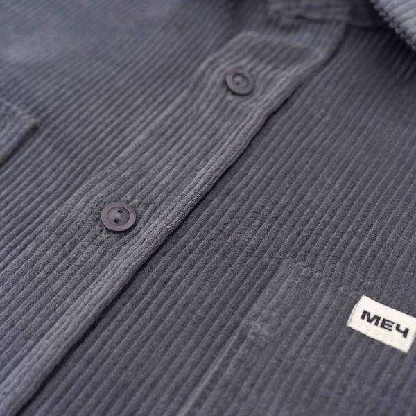 Рубашка FW23 Velvet Smoke Grey Серая - фото 6