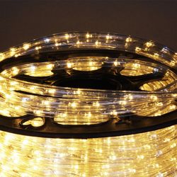 Шнур световой Sneha  11-2W-100M-220V-LED-U CUT 1M WW/W FLASH