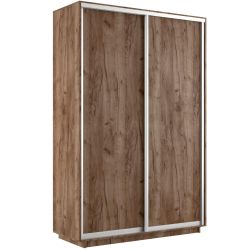 Шкаф-купе "Экспресс Элемент Дуо" (Дуб табачный) 2200х1600, МК Е1, г.Белореченск
