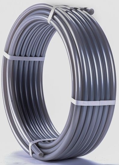 Труба стабильная Rommer 20х2.9 мм. серая PE-Xa/Al/PE-RT в бухте 100 метров (RPS-0001-002029) - 1 м