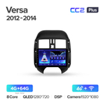 Teyes CC2 Plus 9" для Nissan Sunny, Versa 2012-2014