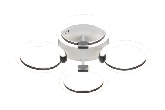 2539/4 WHITE+GRAY (1) Люстра (RL)