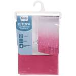 Штора для ванной EVA 180*180"Селфи» Галактика розовая