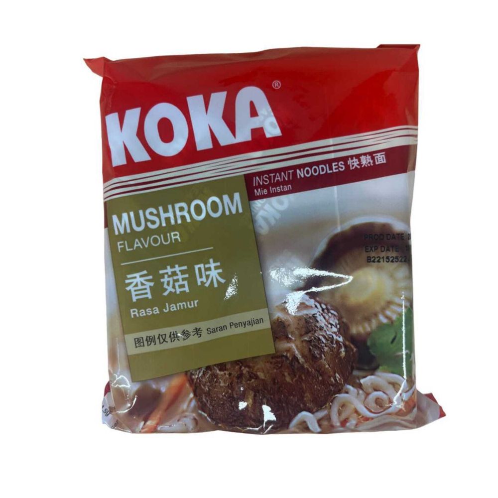 Лапша KOKA Signature с грибами 85 г 6 шт