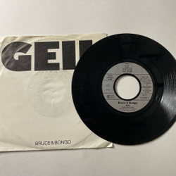 Винтажная виниловая пластинка LP Bruce and Bongo Geil (Germany 1986) 7 дюймов, 45 RPM, Single