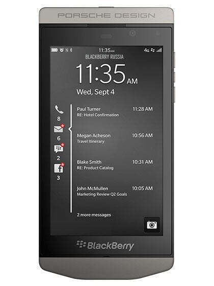 BlackBerry PORSCHE DESIGN P&#39;9982 LTE 4G серебристый