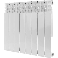 Радиатор биметаллический Rommer Optima BM 500 8 секций 1000 Вт 29304