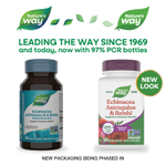 Nature's Way, эхинацея, астрагал и рейши, 100 веганских капсул
