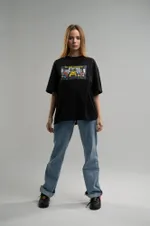 Футболка «All hail the kicks» Черная + solefresh