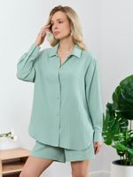 Рубашка Сиеста-5 Виотекс СВЕТЛО-ЗЕЛЕНЫЙ