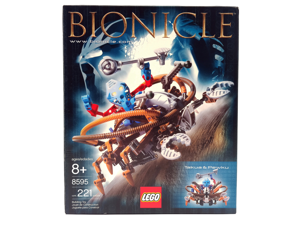 Конструктор LEGO Bionicle 8595 Такуа и Пеуку