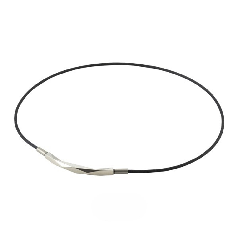 Ожерелье METAX RAKUWA NECKLACE DIAMOND-CUT серебристое