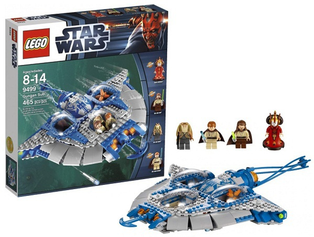 LEGO Star Wars: Гунган Саб 9499 — Gungan Sub — Лего Стар ворз Звёздные войны Эпизод