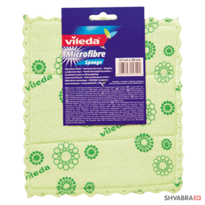 Салфетка впитывающая Виледа Микрофибра 1 шт. (Vileda Microfibre Sponge)