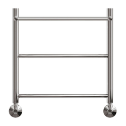 Полотенцесушитель водяной Point Афина PN04155P П2 500x500 с полкой, хром