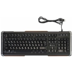 Клавиатура Оклик 717G, черный/серый