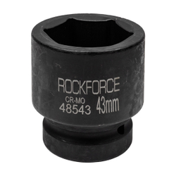 Головка ударная 1'', 43мм (6гр.) RockForce RF-48543