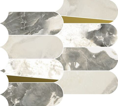 Мозаика Stellaris Dover Light Mosaico Elegant 32.5x36.1