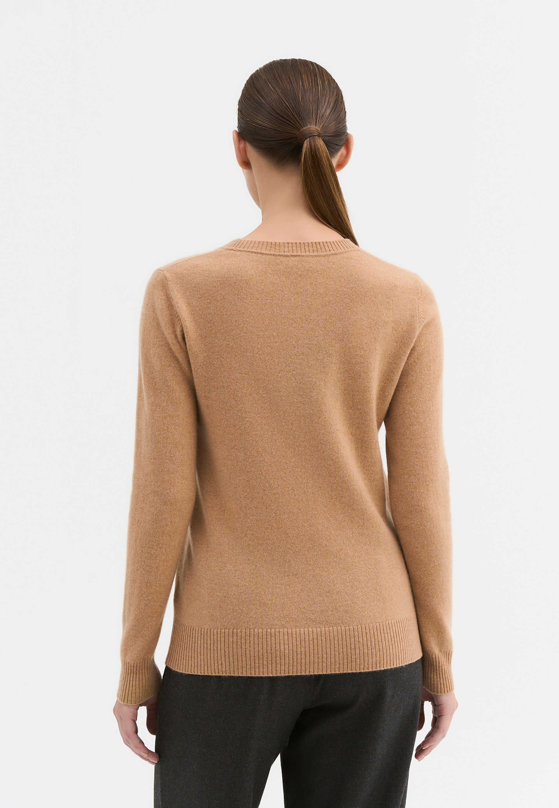 Кашемировый пуловер