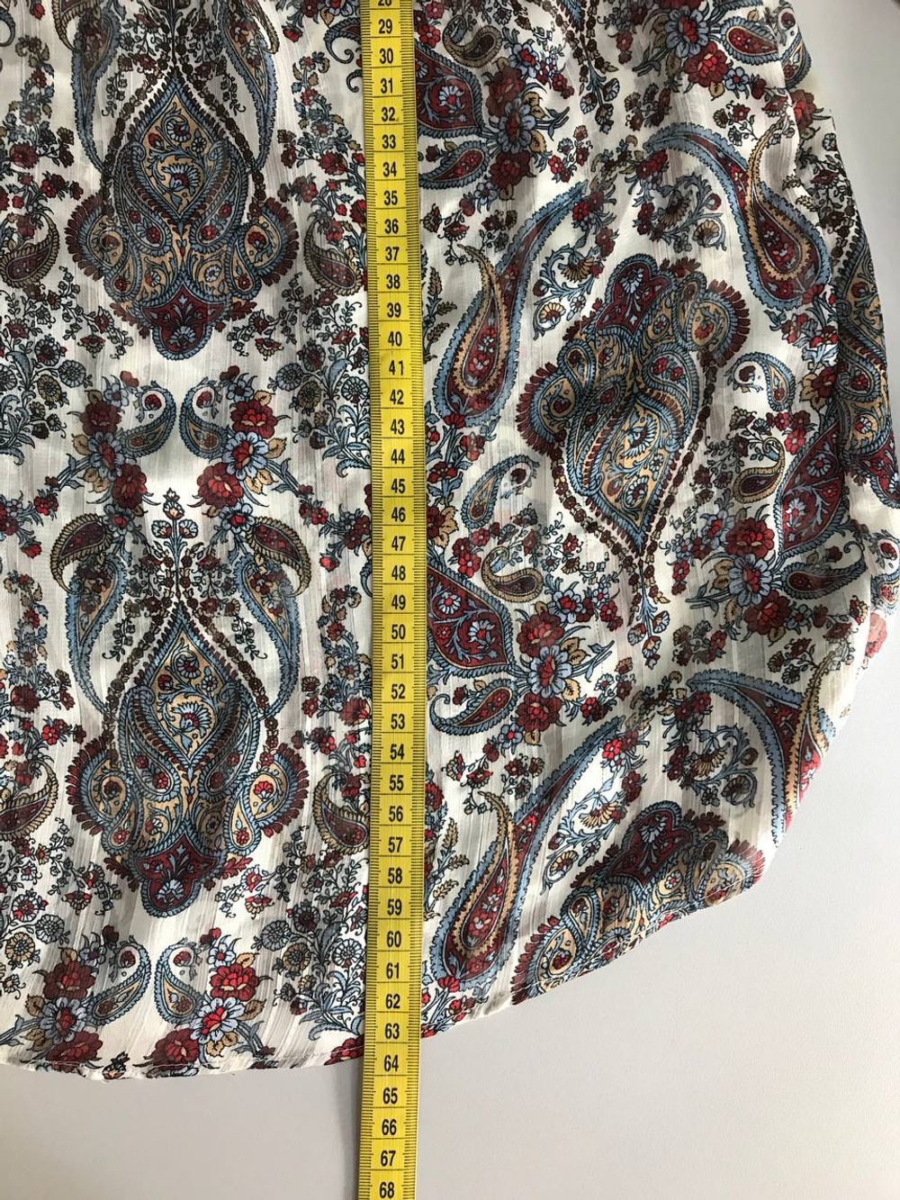 Блузка для модного образа, визуально на 48 размер