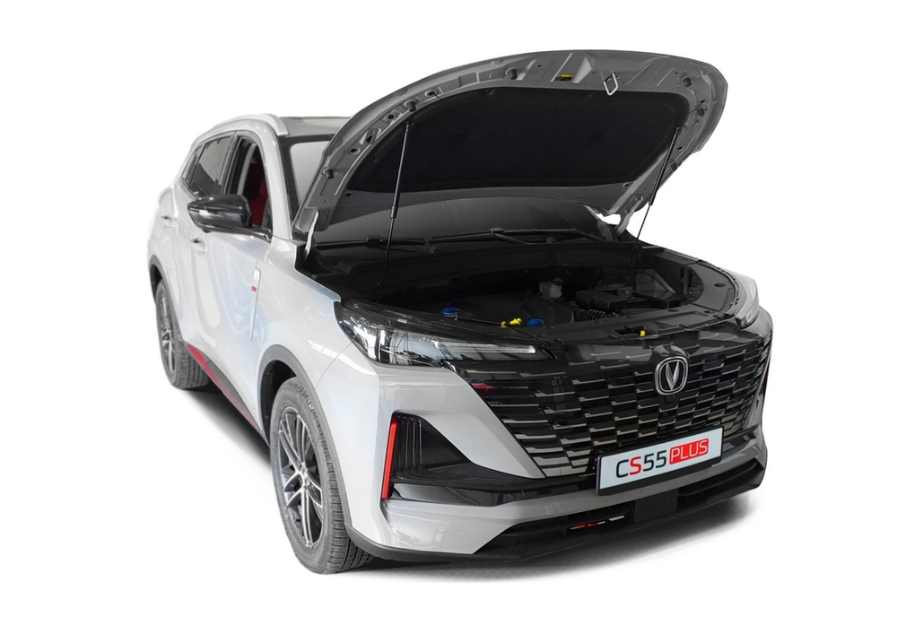 Упоры капота для Changan CS55 2019-н.в./Changan CS55 Plus 2022-н.в., 2 шт., UCHCS5011