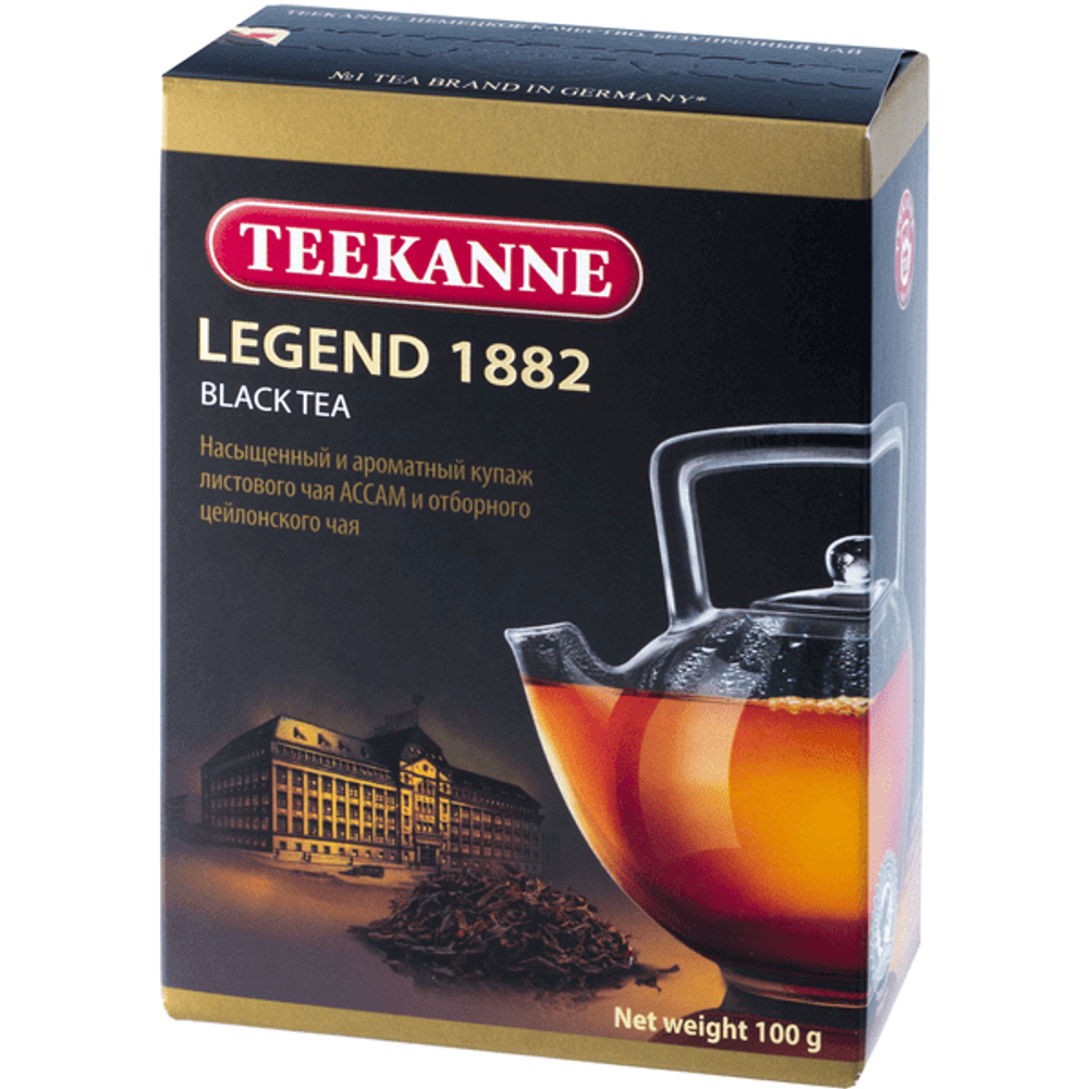 Чай черный Teekanne Legend 1882 лист 100г