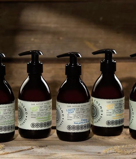 Чабрец китайская мята и зеленый лист, жидкое мыло, Eteria cosmo