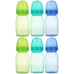 Evenflo Feeding, Тинт-флакон с вентиляцией и Twist из полипропилена, стандартный, для детей от 0 месяцев, с медленным потоком, 6 флаконов по 120 мл (4 унции)