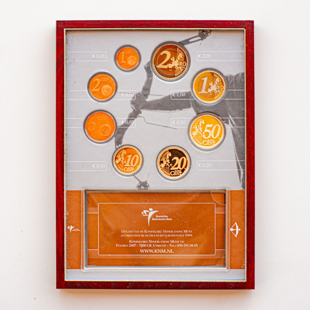 Netherlands 1999 - 2003 Prooflike Coin Sets