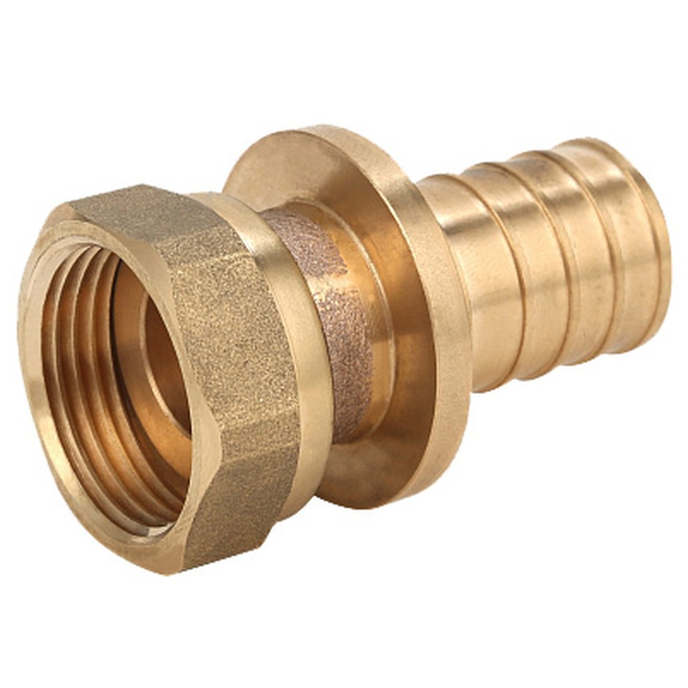 Переходник Gappo с накидной гайкой бронзовый 16-G 1/2"