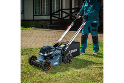Газонокосилка аккумуляторная самоходная SENIX LSSX2-H-EU, 2X2 40V, 2акб, зу