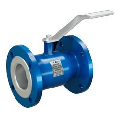 Кран шаровой стальной фланцевый LD Ду100/80 Ру16 неполнопроходной, из стали 12Х18Н10Т