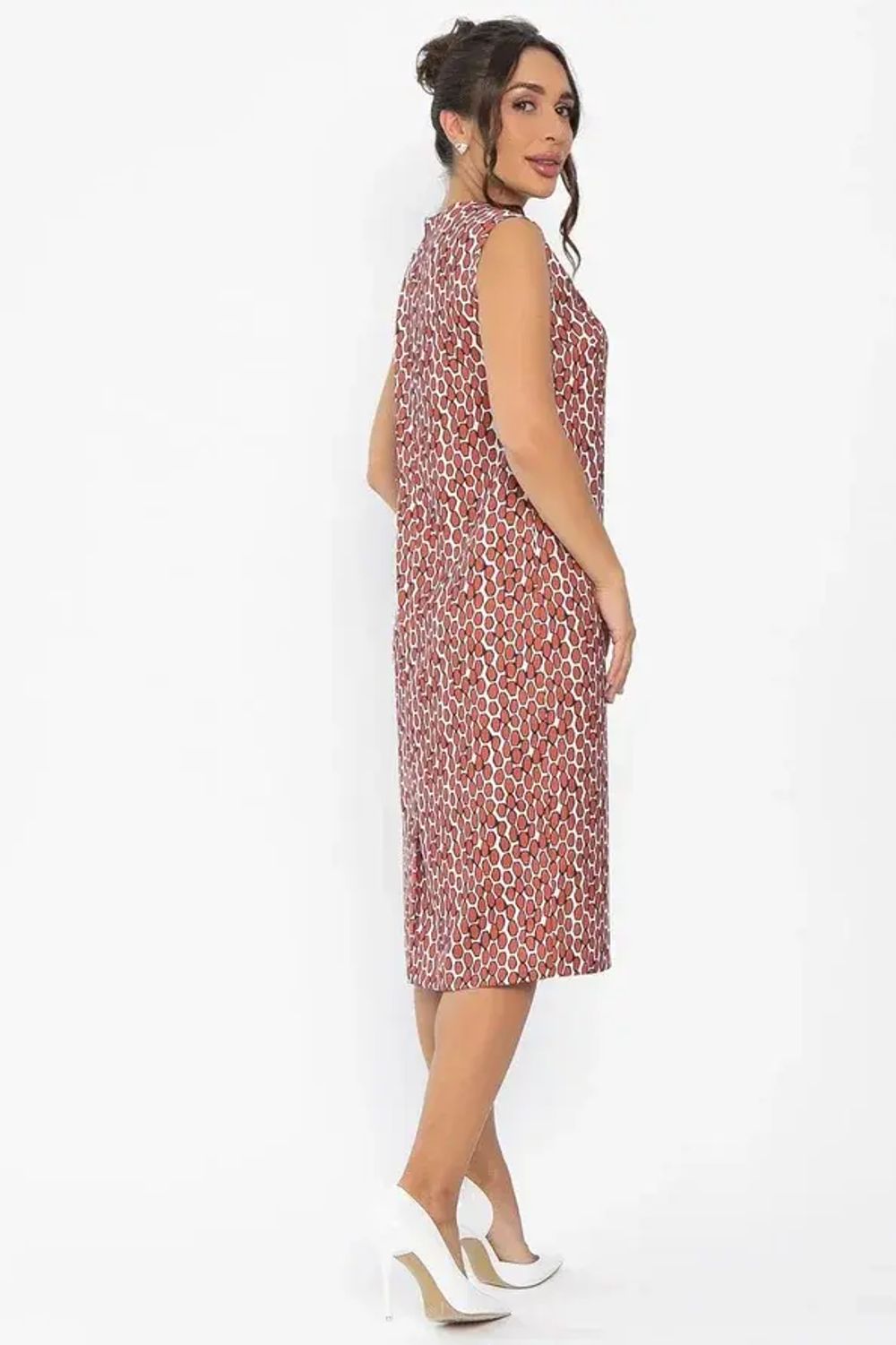 Платье Эвона (оранжевое) П13979-25М LT Collection