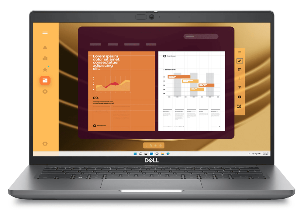 Ноутбук Dell Latitude 5450 — Ultra 5, 16 ГБ, 256 ГБ SSD, 14", Win 11 Pro