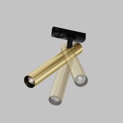 Трековый однофазный светодиодный светильник Maytoni Unity   TR141-1-6W3K-M-BS