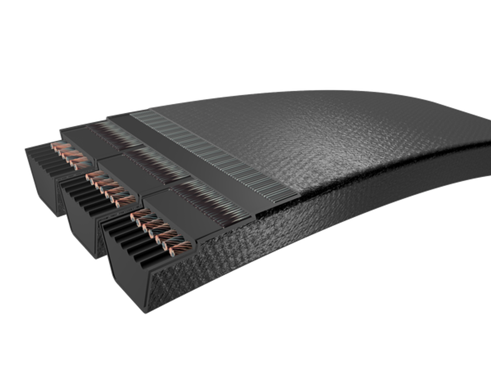 Многоручьевой классический клиновой ремень PHG B148X4