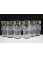 Стакан для напитков сока и воды высокие