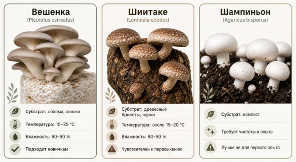 Реально ли выращивать лекарственные грибы без сложного оборудования  дома на балконе?