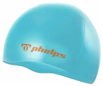 Шапочка для плавания Phelps Classic Silicone Cap бирюзовый