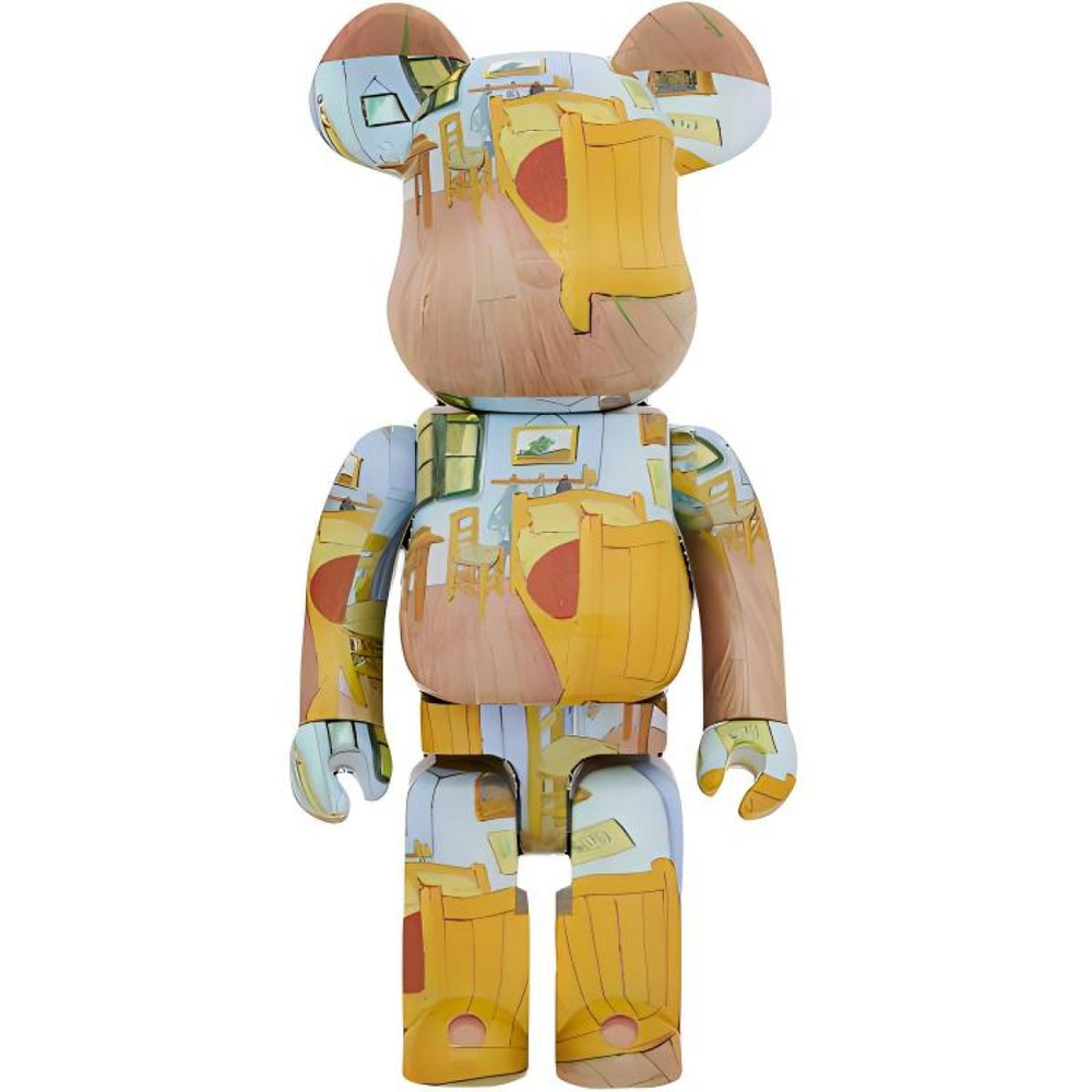Дизайнерские игрушки BE@RBRICK Van Gogh Museum Van Gogh The Bedroom1000％, BE@RBRICK-2407-0005