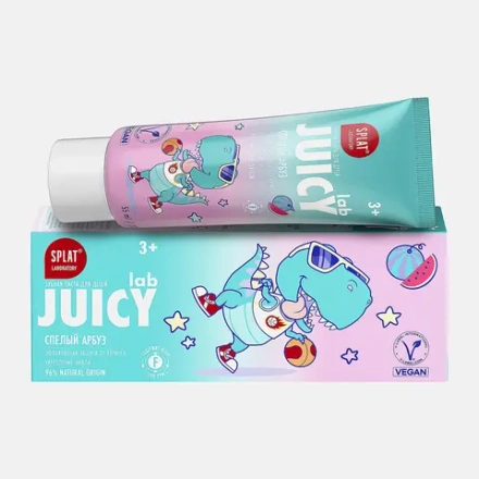 Зубная паста Splat Juicy Lab детская со вкусом арбуза 55мл